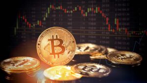 pièce de bitcoin