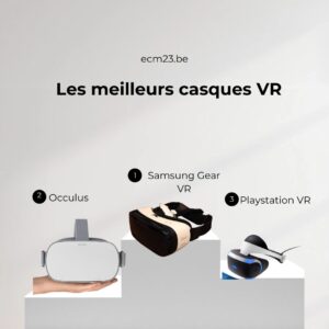 Top 3 des meilleurs casque VR