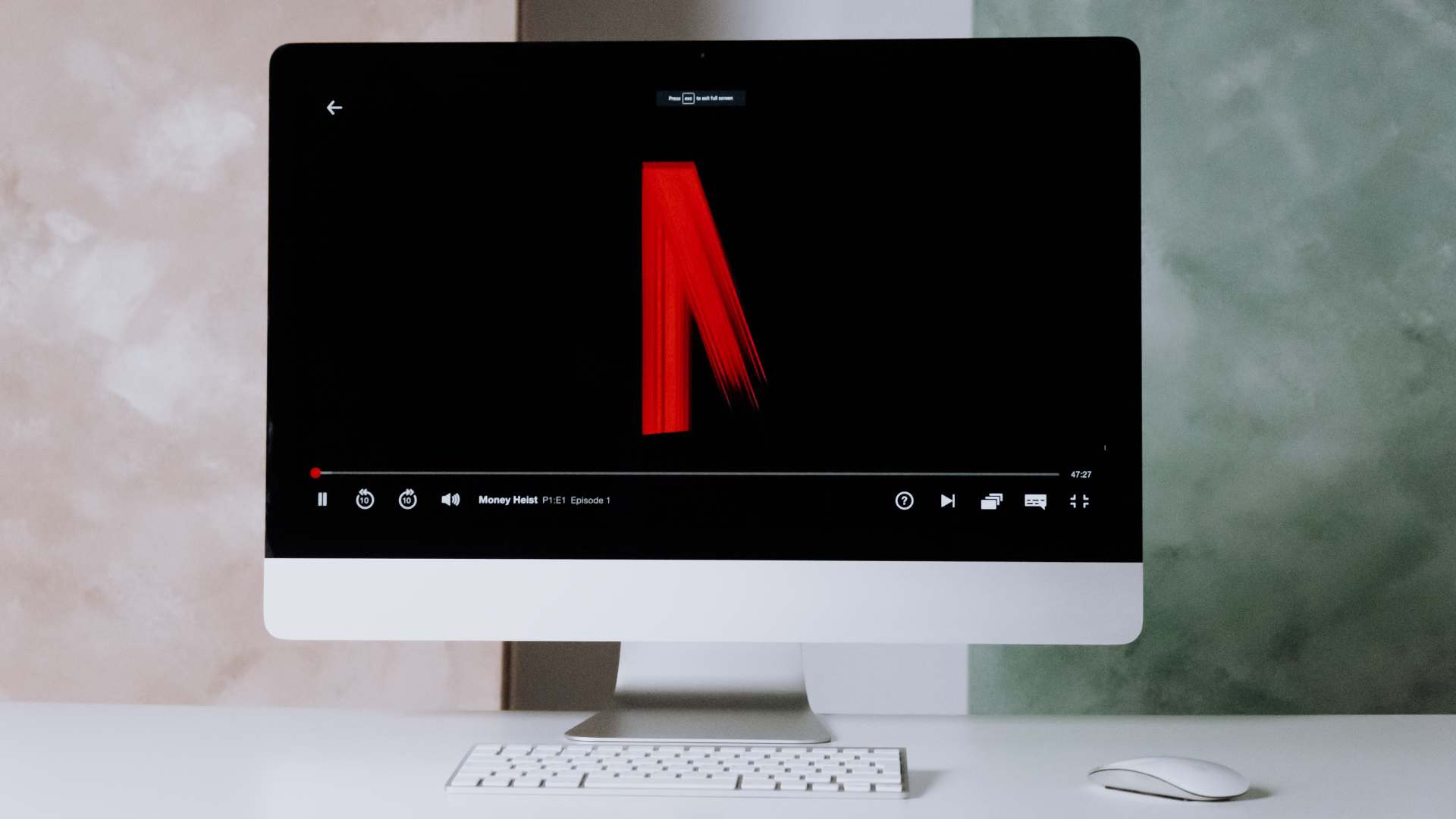 Netflix sur un ordinateur